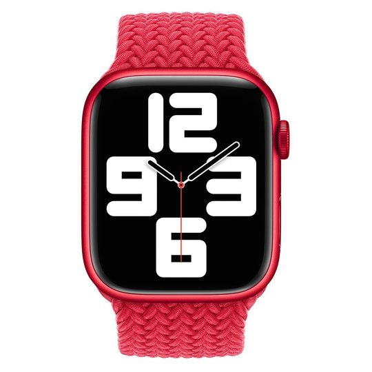 Pasek Apple 45mm Braided Solo Loop rozmiar 7 red ORYG