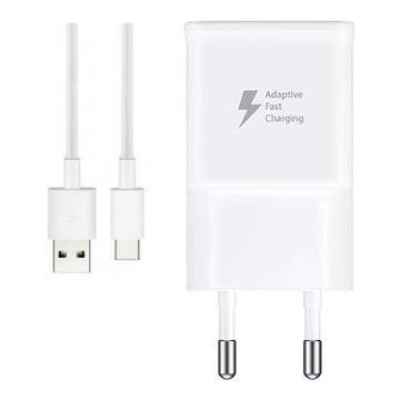 Ładowarka sieciowa 15W Samsung FastCharge EP-TA200 + kabel USB typ C ORYG