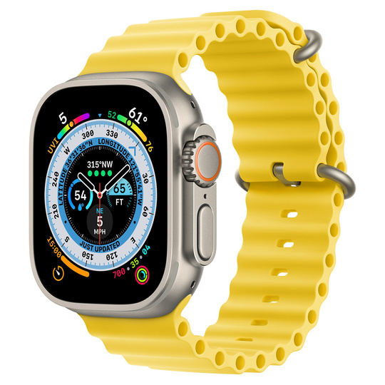 Pasek Apple 49mm Yellow Ocean Band 0/S żółty ORYG