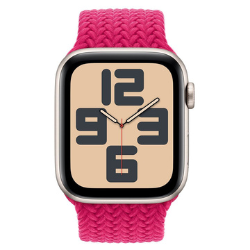 Pasek Apple 45mm Braided Solo Loop rozmiar 7 malinowy ORYG