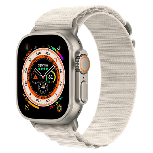 Pasek Apple 49mm Starlight Alpine Loop M biały ORYG