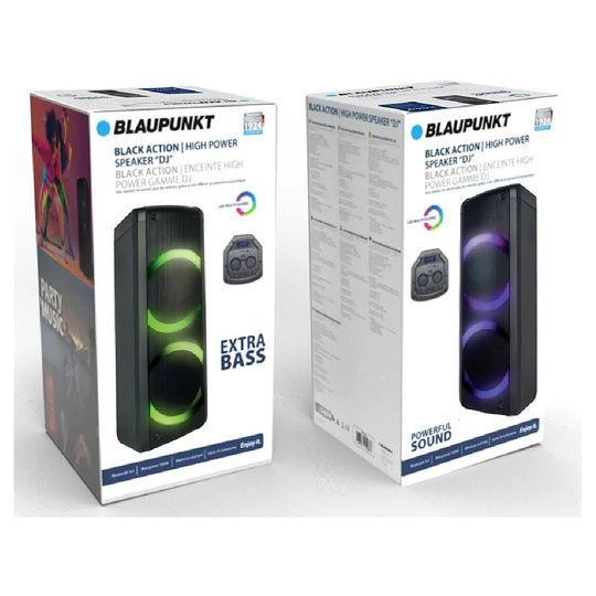 Kolumna aktywna Blaupunkt PartyBox z Bluetooth karaoke 100W (BLP3945)