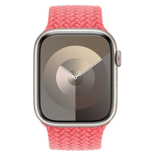 Pasek Apple 45mm Braided Solo Loop rozmiar 7 pink ORYG
