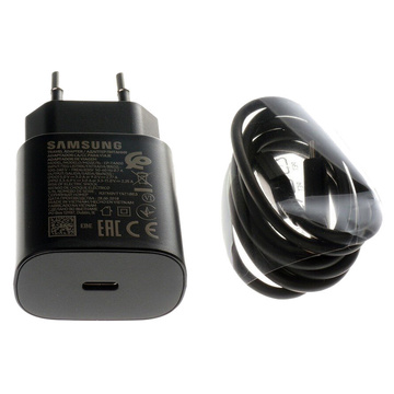 Ładowarka sieciowa 25W Samsung Fast Turbo EP-TA800 + kabel USB typ C ORYG