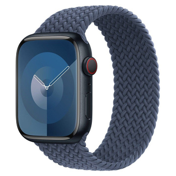 Pasek Apple 45mm Braided Solo Loop rozmiar 7 sztormowy błękit ORYG