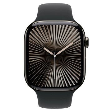 Pasek Apple 46mm Black Sport Band M/L czarny ORYG