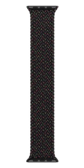 Pasek Apple 45mm Braided Solo Loop rozmiar 7 black unity ORYG