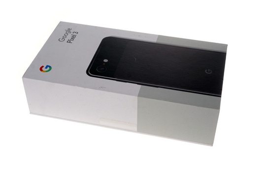 Pudełko Google Pixel 3 64GB black (G013A)