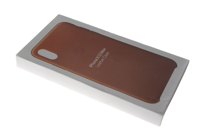 Pokrowiec Apple Leather Case iPhone Xs Max
