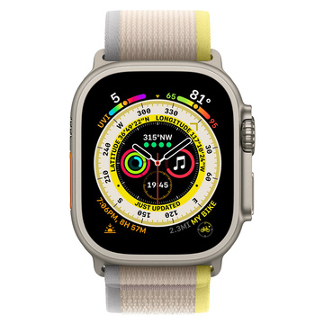 Pasek Apple 49mm Yellow/Beige Trail Loop M/L beżowy ORYG