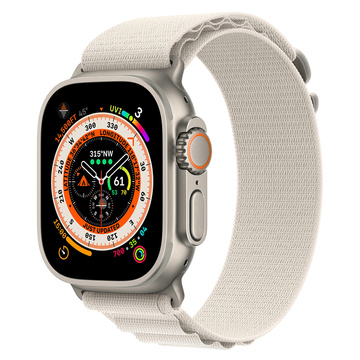 Pasek Apple 49mm Starlight Alpine Loop M biały ORYG