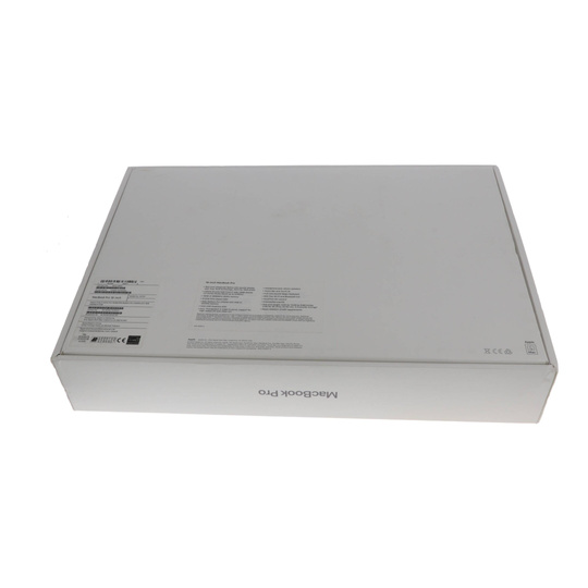 Pudełko Apple MacBook Pro (16-calowy, 2019 r.) 512GB szary