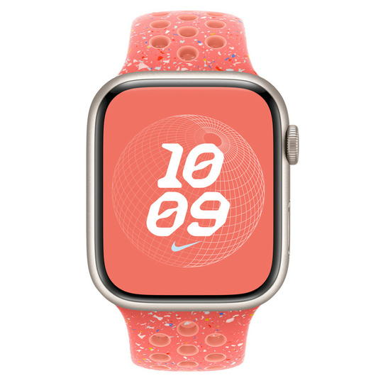 Pasek Apple 46mm Magic Ember Nike Sport Band M/L pomarańczowy ORYG