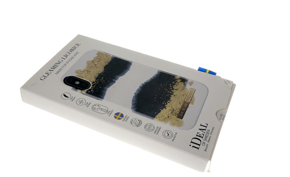 Pokrowiec iDeal Gleaming Licorice do Apple iPhone X / XS