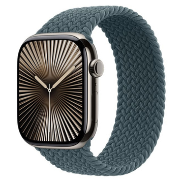 Pasek Apple 46mm Braided Solo Loop rozmiar 8 turkusowy ORYG