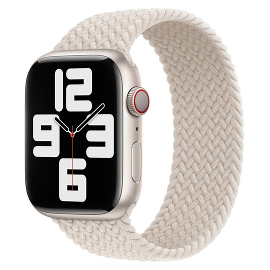Pasek Apple 45mm Braided Solo Loop rozmiar 7 kremowy ORYG