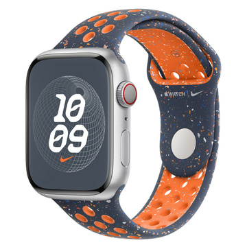 Pasek Apple 46mm Blue Flame Nike Sport Band M/L niebieski ORYG