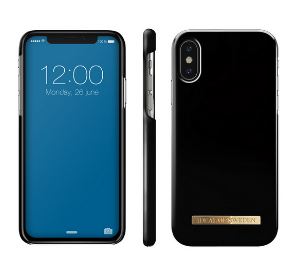 Pokrowiec iDeal Matte Black do Apple iPhone X / XS