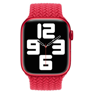 Pasek Apple 45mm Braided Solo Loop rozmiar 7 red ORYG