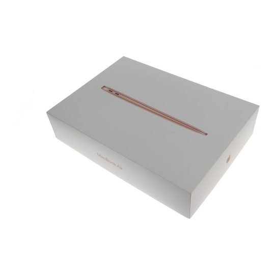 Pudełko Apple Macbook Air (13-inch) 256GB gold (A2337)