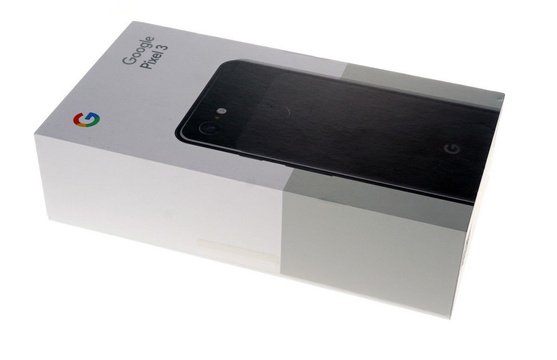 Pudełko Google Pixel 3 64GB black (G013A)