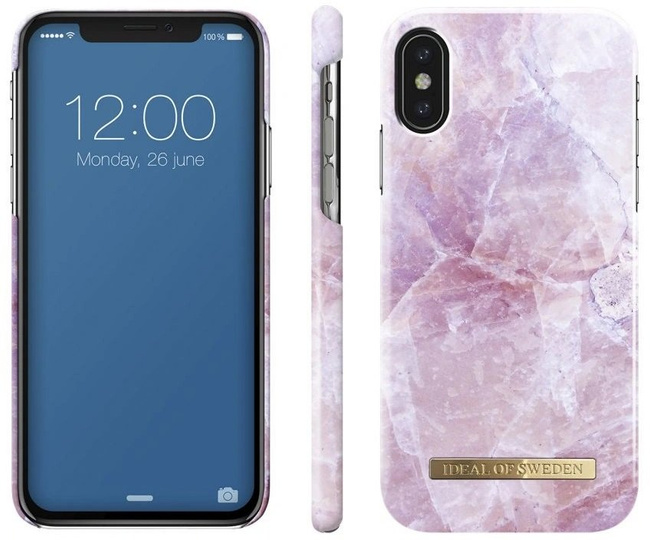 Pokrowiec iDeal Pilion Pink Marble do Apple iPhone X / XS