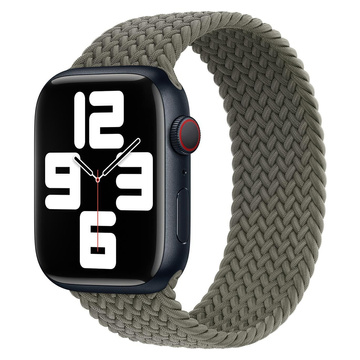 Pasek Apple 45mm Braided Solo Loop rozmiar 9 zielony ORYG