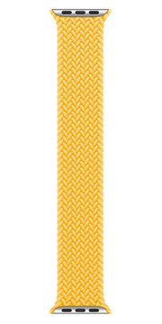 Pasek Apple 45mm Braided Solo Loop rozmiar 7 żółty ORYG