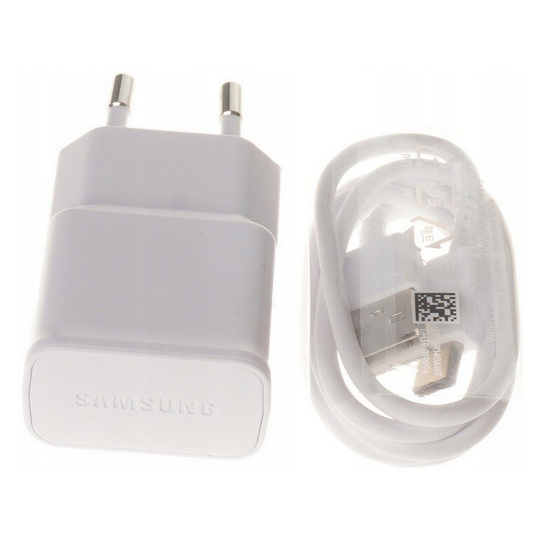 Ładowarka sieciowa 7.75W Samsung EP-TA50EWE + kabel USB typ C ORYG