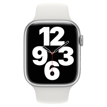 Pasek Apple 45mm White Sport Band S/M biały ORYG