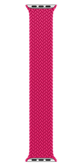 Pasek Apple 45mm Braided Solo Loop rozmiar 7 malinowy ORYG