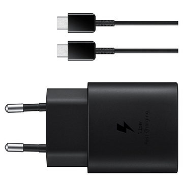 Ładowarka sieciowa 25W Samsung Fast Turbo EP-TA800 + kabel USB typ C ORYG