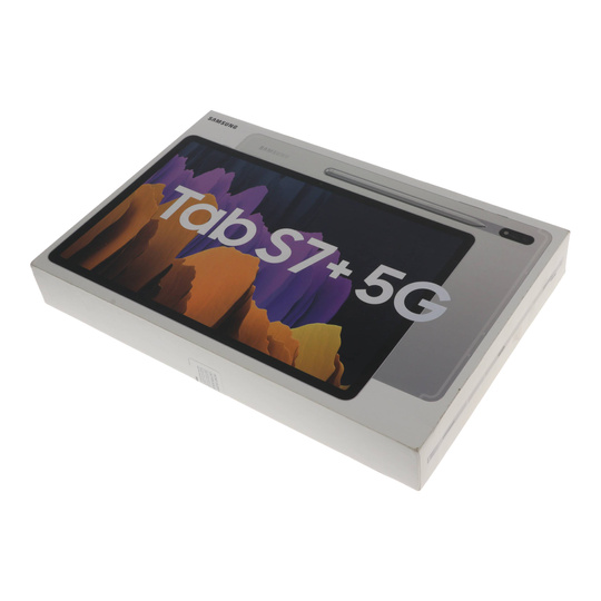 Pudełko Samsung Tab S7+ 5G 128GB srebrny (T976)