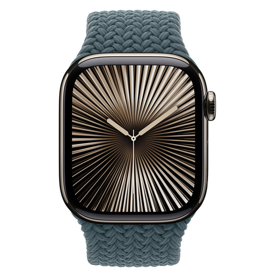 Pasek Apple 46mm Braided Solo Loop rozmiar 6 turkusowy ORYG