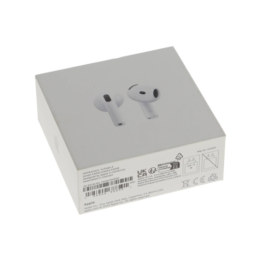Pudełko Apple AirPods 4 (MXP63ZM/A) white