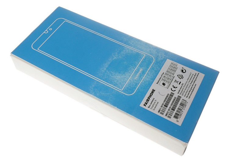 Pudełko Fairphone 3+ NIAM black (FP3)