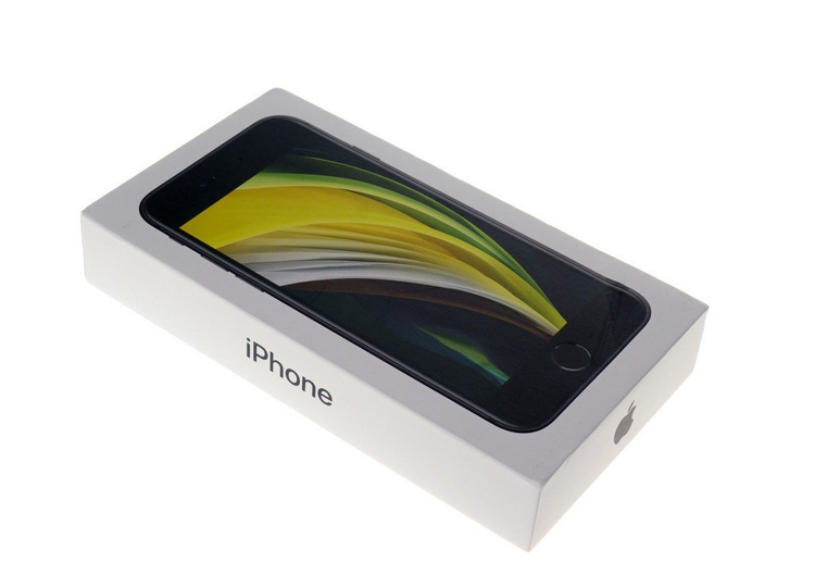 Pudełko Apple iPhone SE 2020 64GB black (A2296)