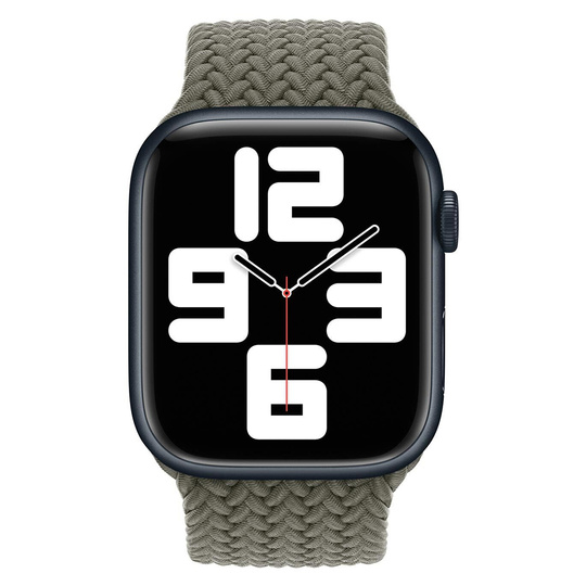 Pasek Apple 45mm Braided Solo Loop rozmiar 9 zielony ORYG