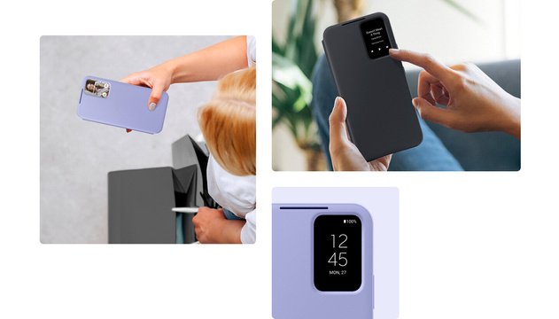 Etui Smart View Wallet Case do Galaxy A54 5G A546 ORYG