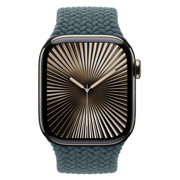 Pasek Apple 46mm Braided Solo Loop rozmiar 9 turkusowy ORYG