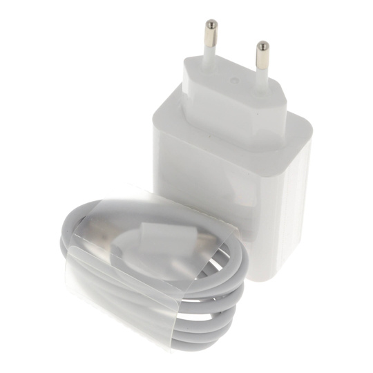 Ładowarka sieciowa 40W Huawei SuperCharge HW-100400E00 + kabel USB typ C 5A HL1289 ORYG