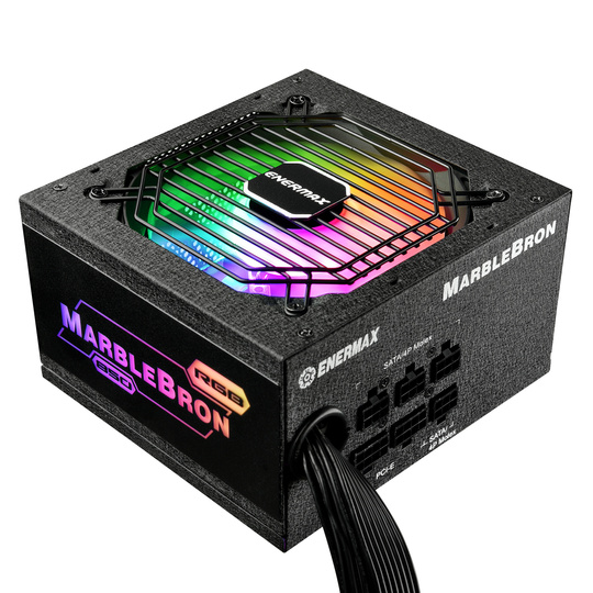 Enermax Zasilacz komputerowy Marblebron RGB 850W ATX24 (EMB850EWT-RGB)