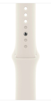 Pasek Apple 46mm Starlight Sport Band S/M biały ORYG