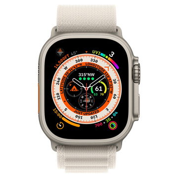 Pasek Apple 49mm Starlight Alpine Loop M biały ORYG