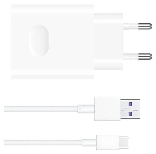 Ładowarka sieciowa 25W Huawei SuperCharge HW-050450E01 + kabel USB typ C HL1289 ORYG