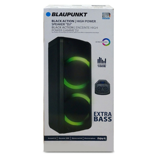 Kolumna aktywna Blaupunkt PartyBox z Bluetooth karaoke 100W (BLP3945)