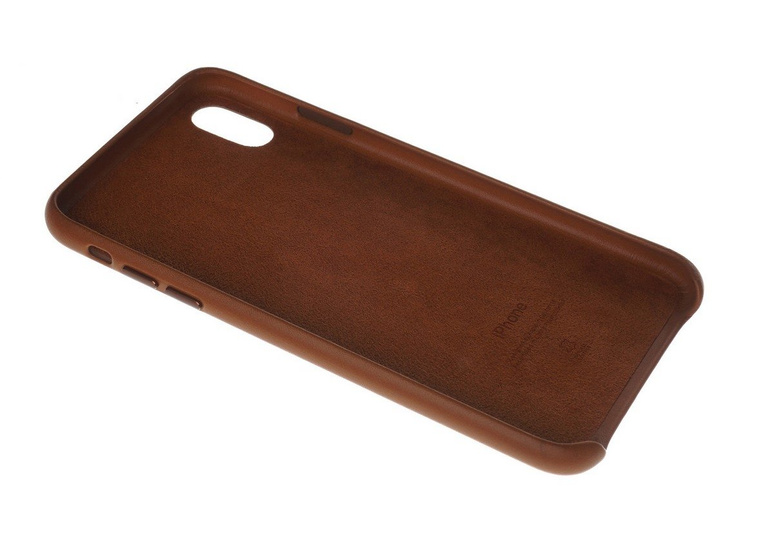 Pokrowiec Apple Leather Case iPhone Xs Max