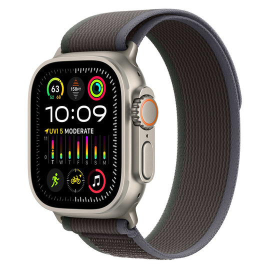 Pasek Apple 49mm Blue/Black Trail Loop M/L szary ORYG