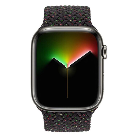 Pasek Apple 45mm Braided Solo Loop rozmiar 5 black unity ORYG