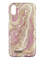 Pokrowiec iDeal Golden Blush Marble do Apple iPhone XR